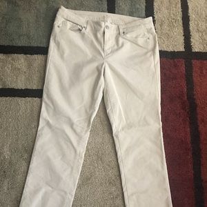Modern straight corduroy pants